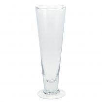 Glass vase Caro Ø6.3cm H20cm clear
