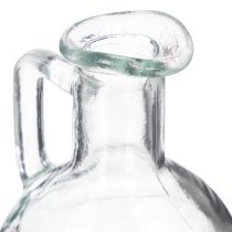 Product Mini vase/water jug with handle for the dining table at home, decorative and functional, 12cm, 6 pieces