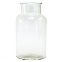 Product Glass vase decorative bottle pharmacist glass retro Ø14cm H25cm