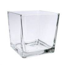 Product Glass cubes clear 12cm x 12cm x 12cm 6pcs