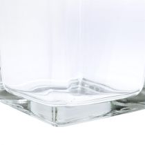 Product Clear glass cubes 8cm x 8cm x 8cm, 6 pieces
