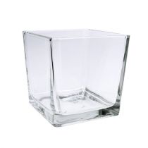 Product Glass cube clear 10cm x 10cm x 10cm 6 pcs