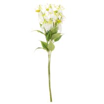 Product Artificial Gloriosa Flower White and Yellow Decorative Stem 80cm Set of 3