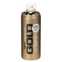 Product Gold Chrome Effect Acrylic Spray Paint 400ml for Indoor Decorations