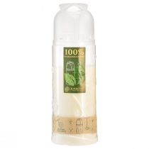 Product Grave Candle White Weekly Burner ICP Compostable H24cm