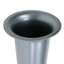 Grave vase silver 28.5cm