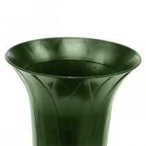 Product Grave vase 42cm dark green vase grave decoration funeral floristry 5pcs