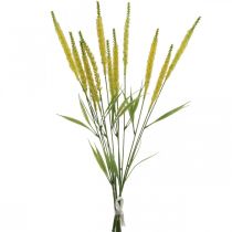 Artificial grasses yellow foxtail artificial flowers 62cm 4pcs