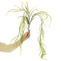 Product Green bristle millet artificial plant for elegant hanging decorations, stylish room accents, 114cm