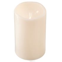 Product Large LED candle with timer for outdoors warm white Ø12.5cm H20cm 2pcs