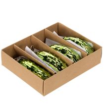 Product Glass Christmas Pickle Ornament Set – 7cm, Green, Pack of 4