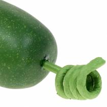 Cucumber artificial green 18cm
