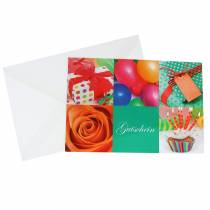 Product Birthday voucher with envelope 5pcs