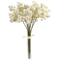 Product Gypsophila artificial baby's breath in a bunch white 23cm 12pcs