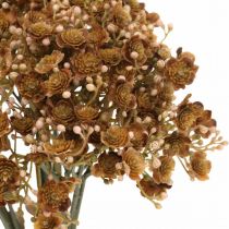 Product Gypsophila artificial brown for autumn bouquet 29.5cm 18p