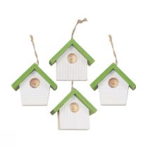 Product Hanging decoration spring decoration birdhouse decoration nesting box 6.5cm 8pcs