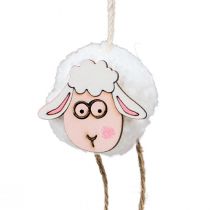 Product Hanging decoration spring Easter decoration sheep pendant 10cm 12pcs