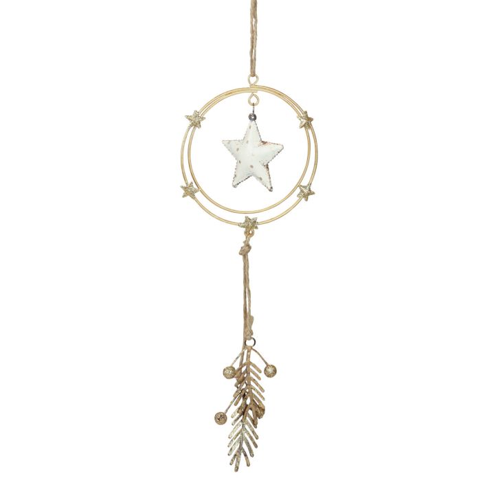 Product Hanging Decoration Christmas Christmas Tree Decoration Star H38cm 3 Pcs