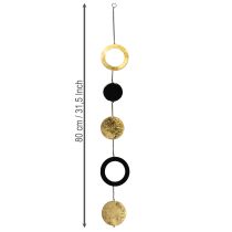 Product Hanging window decoration circles and discs, modern for any room design, 80cm