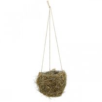 Blumenampel Heu Natur Plant basket for hanging Hanging pot Ø20cm
