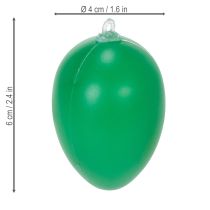 Product Easter egg ornaments for spring decoration, home or garden. Colorful decorative items, 6cm, 24 pieces.
