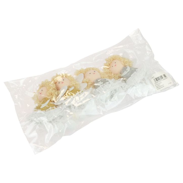 Product Angel Pendant Tree Decoration Christmas Decoration H13.5cm 4 pcs