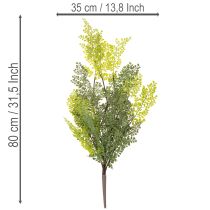 Product Artificial Fern Stem for Vases 80cm Green
```html
<h2>Artificial Fern Stem for Home Decoration</h2>
<p>
This artificial fern stem is a versatile decorative piece designed to complement any indoor setting. Measuring 80cm in length, it features a beautifu