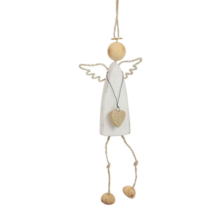 Product Angel pendant Christmas decoration to hang H22cm 3pcs