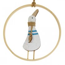 Product Hanging decoration window decoration hanger maritime decoration duck Ø15cm 4 pieces