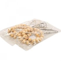 Product Decorative Pendant Rabbits Decorative Wood Beads Metal 8.5cm×18cm 4 pcs