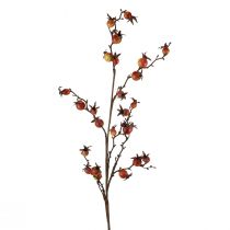 Rosehip Branch Yellow/Orange Artificial Rosehip Branch Deco L95cm