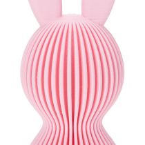 Product Easter Bunny Folded Paper Look Plastic Figurine for Easter Centrepieces 11cm 4 pieces