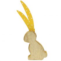 Product Decoration figure rabbit long ear 15cm 6pcs