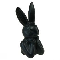 Product Rabbit thinking rabbit bust black 7×6×15cm