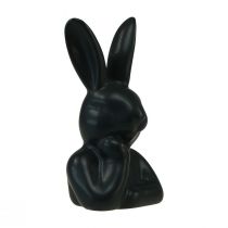 Product Rabbit thinking small rabbit bust black 6×4×10.5cm