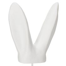 Product Garden stakes with rabbit ears for creative flower bed design, 31cm, 4 pieces