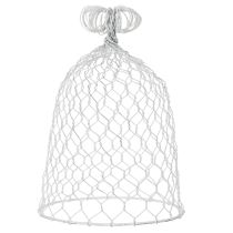 Product Vintage wire bell for rustic country-style table decorations, 23cm
