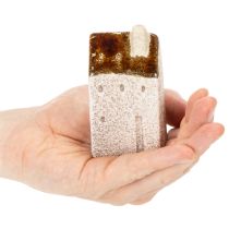 Product Decorative ceramic miniature houses set, table decoration, 9cm, 3 pieces