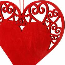 Heart to hang, wedding decoration, pendants heart, heart decoration, Valentine&#39;s Day 12pcs