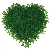 Product Decorative heart boxwood artificial decorative mat green 30.5cm