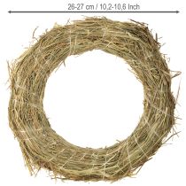 Product Hay wreaths wreath natural 26-27cm 5 pcs