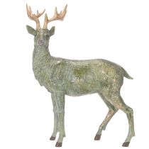 Product Green Polyresin Deer Figurine for Indoor Decoration, 43cm
