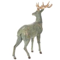 Product Green Polyresin Deer Figurine for Indoor Decoration, 43cm