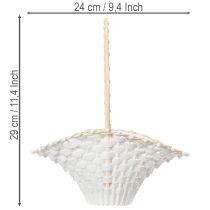 Product Wedding flower girl basket 24cm x 17cm