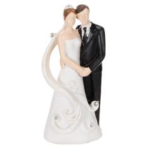 Product Wedding figurine bride and groom 10.5cm