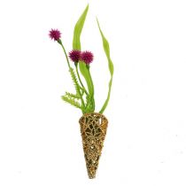 Product Wedding pin with magnet gold 4,5cm