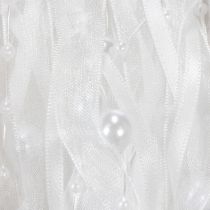 Product Wedding ribbon white 20mm 5m