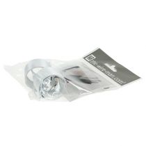 Product Wedding jewelry corsage ribbon white 2 pcs