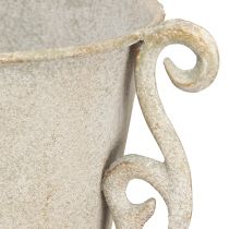 Product High decorative trophy antique trophy vase metal grey Ø15cm H50cm