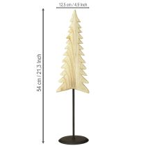 Product Wooden Christmas tree Christmas decoration Paulownia natural H54cm